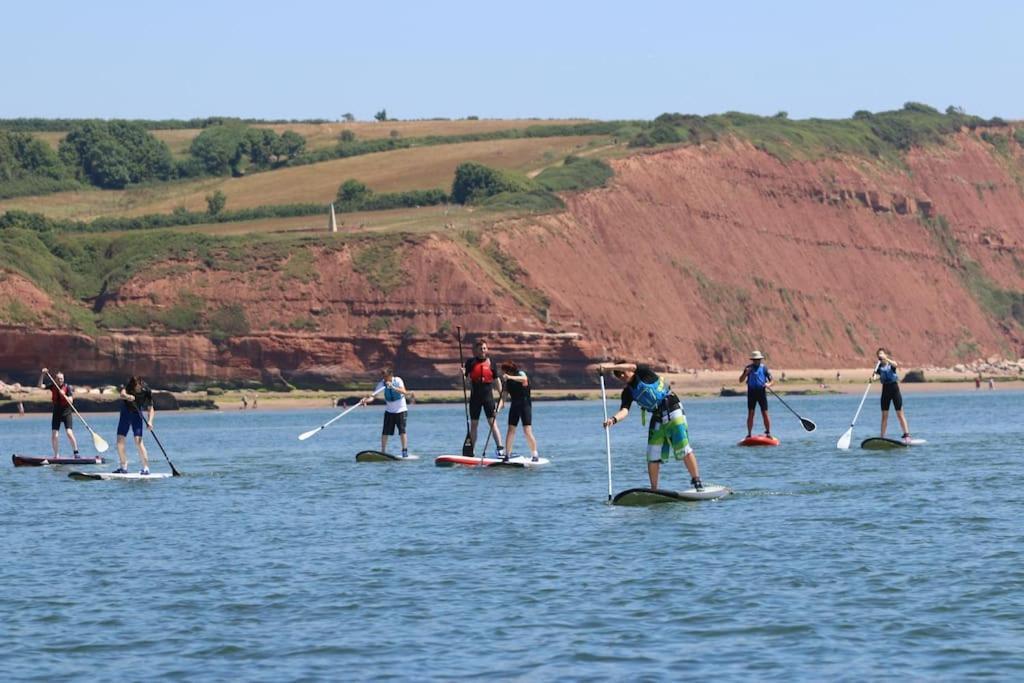 The Beach House-Devon- On The Beach- Sleeps 20 Villa Exmouth Exterior photo